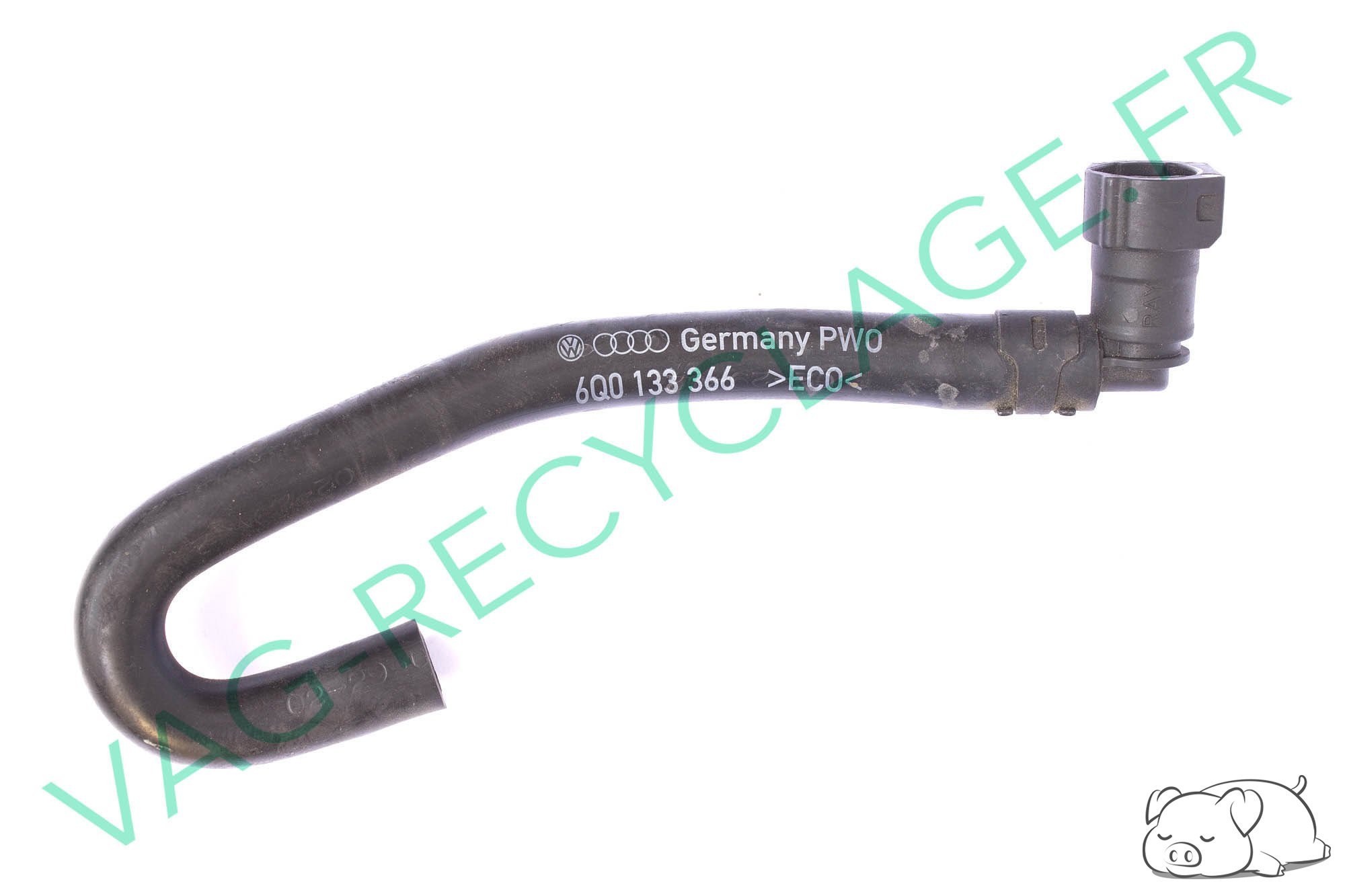 Tuyau soupape filtre à charbon actif 6Q0133366F Polo 4 9N 9N3 - Image 1