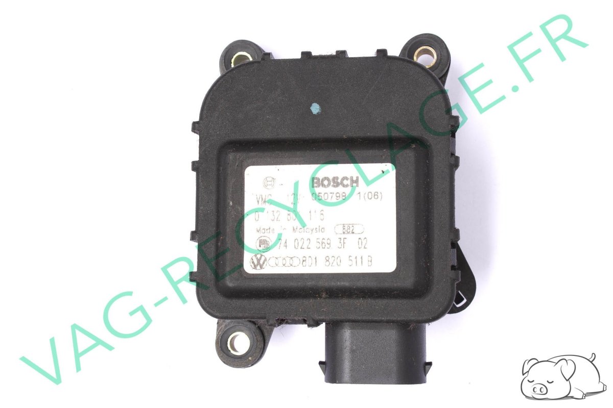 Moteur volet ventilation Bosch 8D1820511B Passat 5 B5 et Audi A4 B5 - Image 1