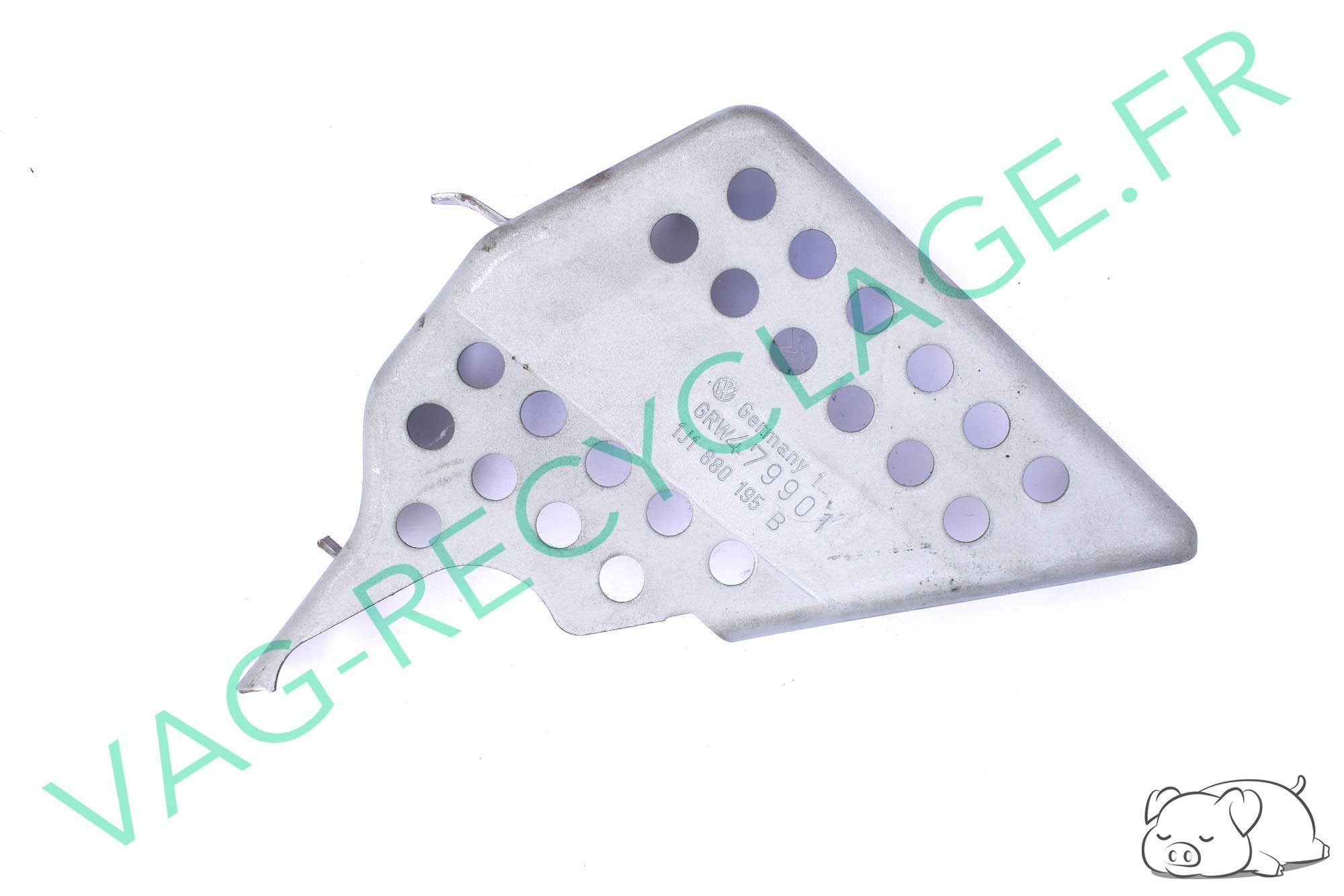 Support gauche module airbag passager 1J1880195B pour Golf 4 et Bora - Image 1