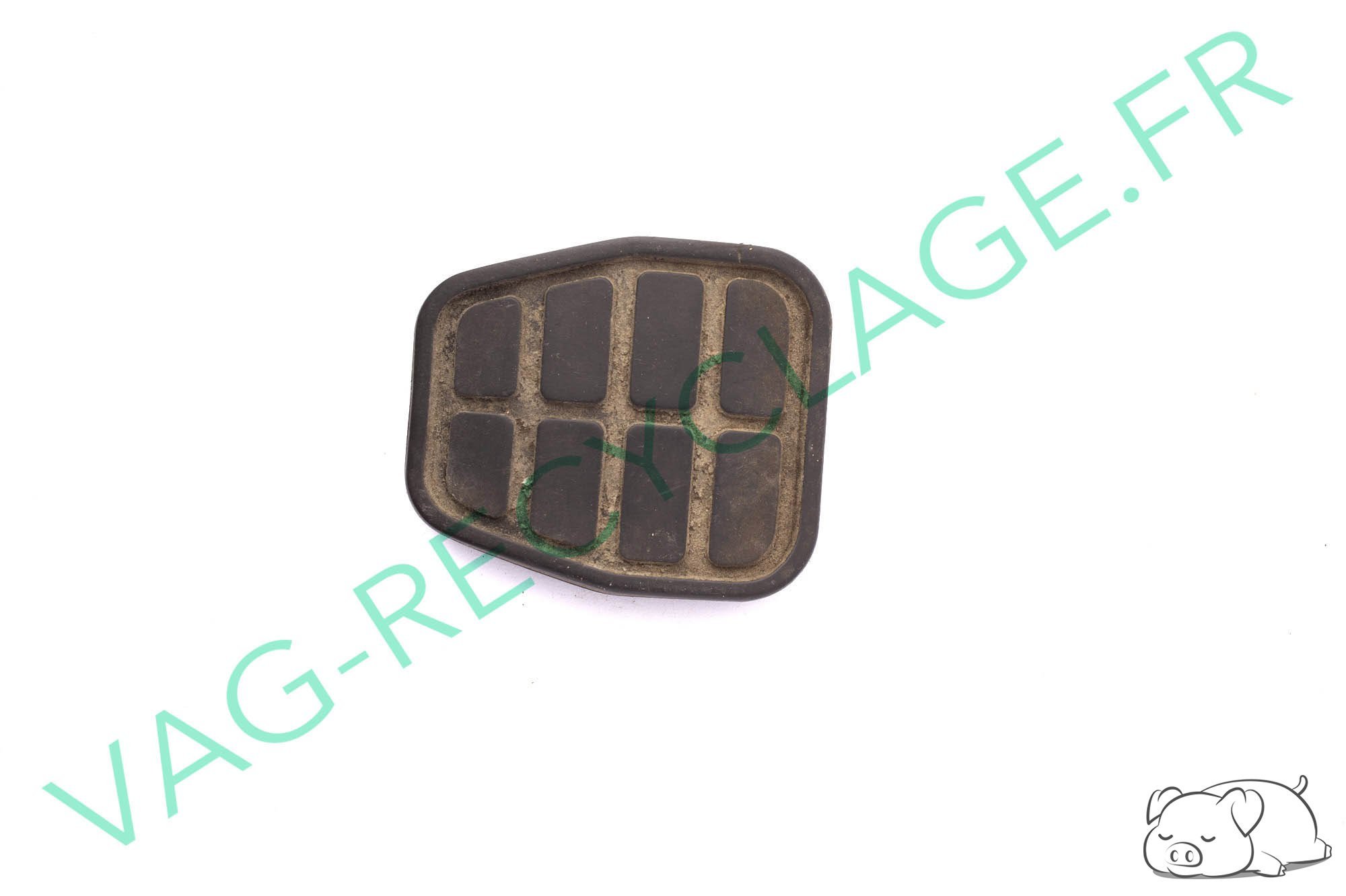Couvre-pédales En Plastique Antidérapant - 65x55 Mm - Pour Frein Et Embrayage - Compatible Ford, Volkswagen - Réf. 2717