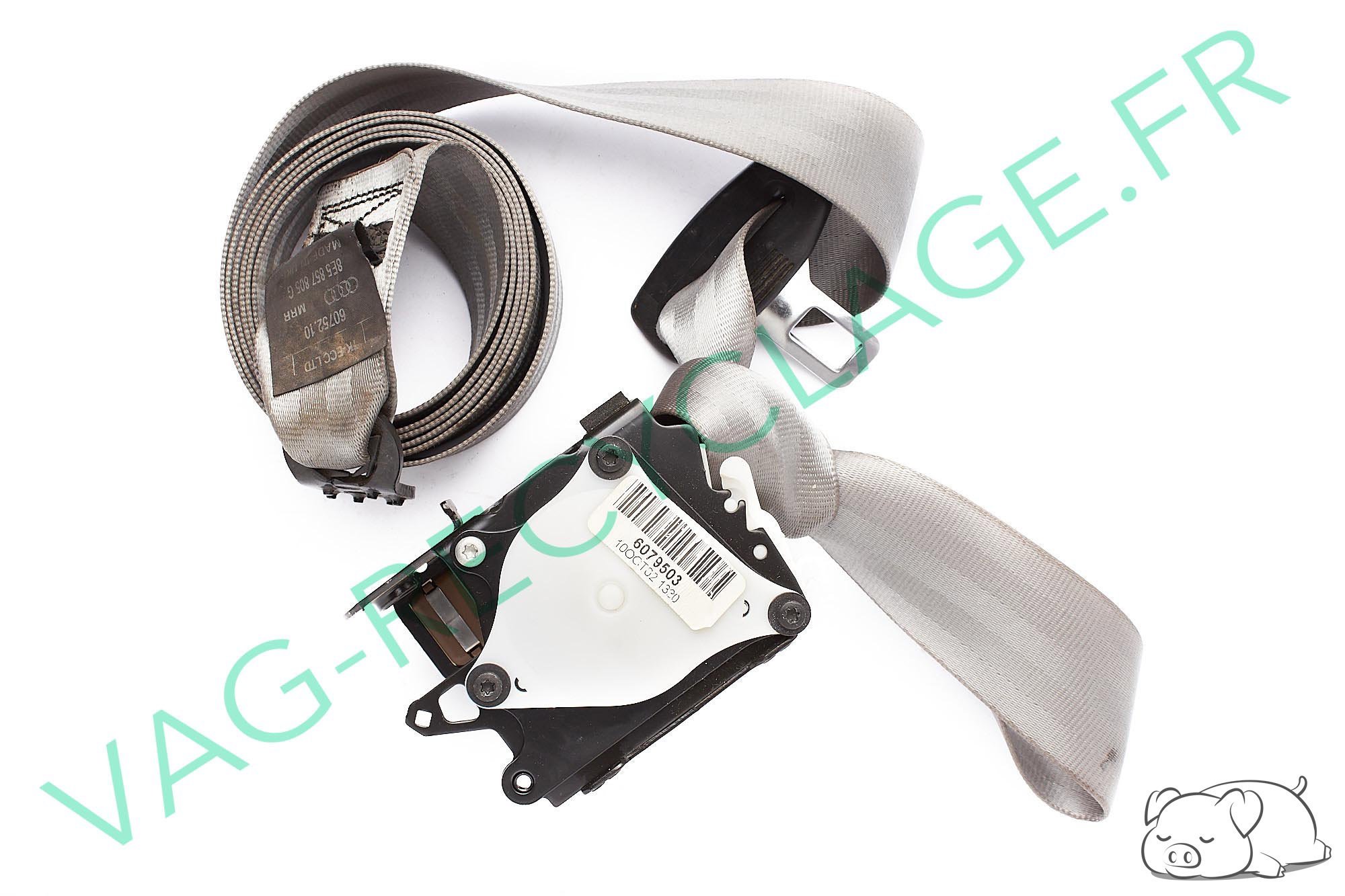 Ceinture de sécurité arrière droite Audi A4 B6 8E5857805G - Image 1