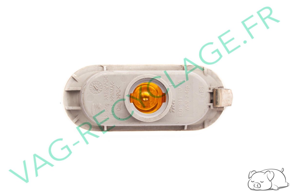 TarosTrade Clignotant Latéral Blanc 38-0252-N-36684 - Remplacement Haute Qualité