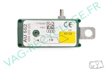 Amplificateur d’antenne 4B9035225 pour Audi A6 C5 - Image 1