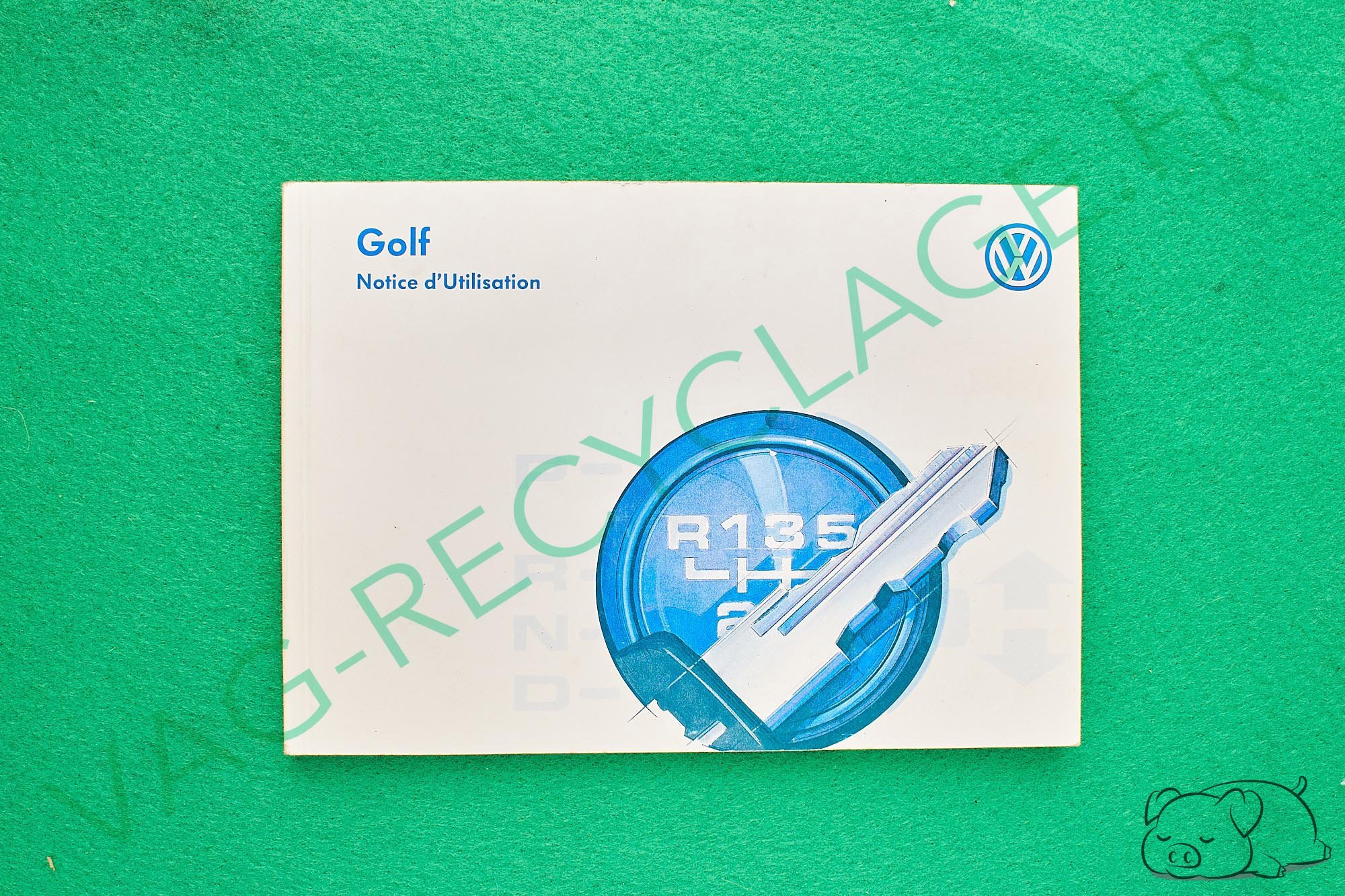 Notice d'utilisation Golf 3 berline et break 9715511H140 1996 - Image 1