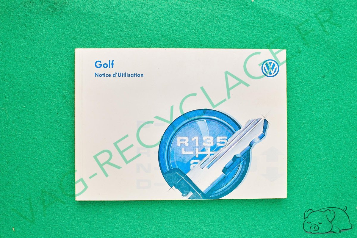 Notice d'utilisation Golf 3 berline et break 9715511H140 1996 - Image 1