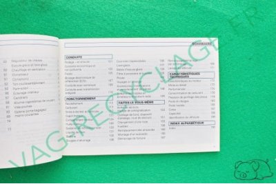 Notice d'utilisation Golf 3 berline et break 9715511H140 1996 - Image 3