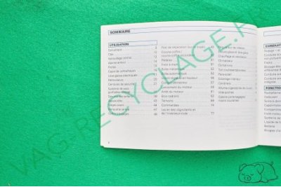 Notice d'utilisation Golf 3 berline et break 9715511H140 1996 - Image 4