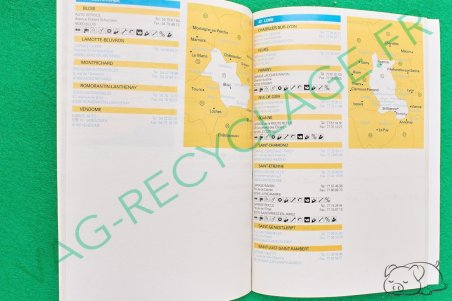 Guide des Concessionnaires et Agents France Volkswagen Audi 1995 1996 - Image 3