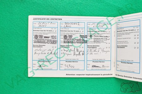 Plan d'entretien Volkswagen Polo 1994 (utilisé) - Image 4