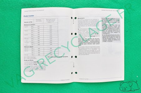 Caractéristiques techniques Golf 4 1997 - Image 3