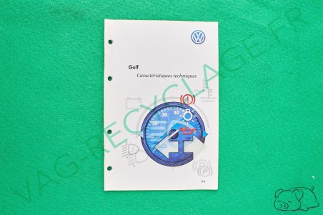 Caractéristiques techniques Golf 4 1998 - Image 1