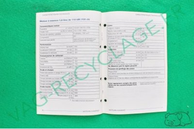 Caractéristiques techniques Golf 4 1998 - Image 3