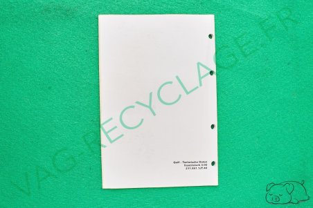 Caractéristiques techniques Golf 4 2000 - Image 2