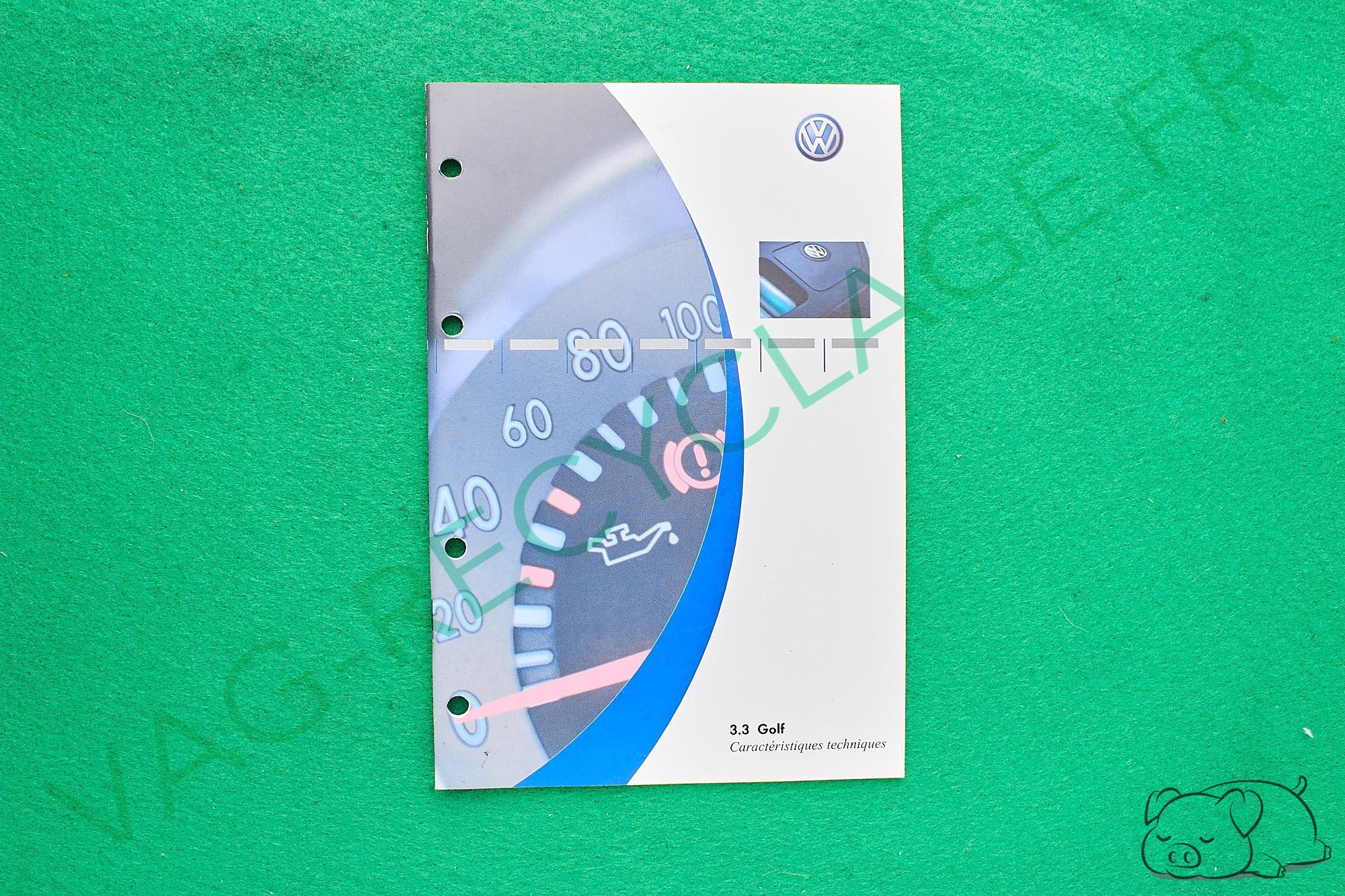 Caractéristiques techniques Golf 4 2002 - Image 1