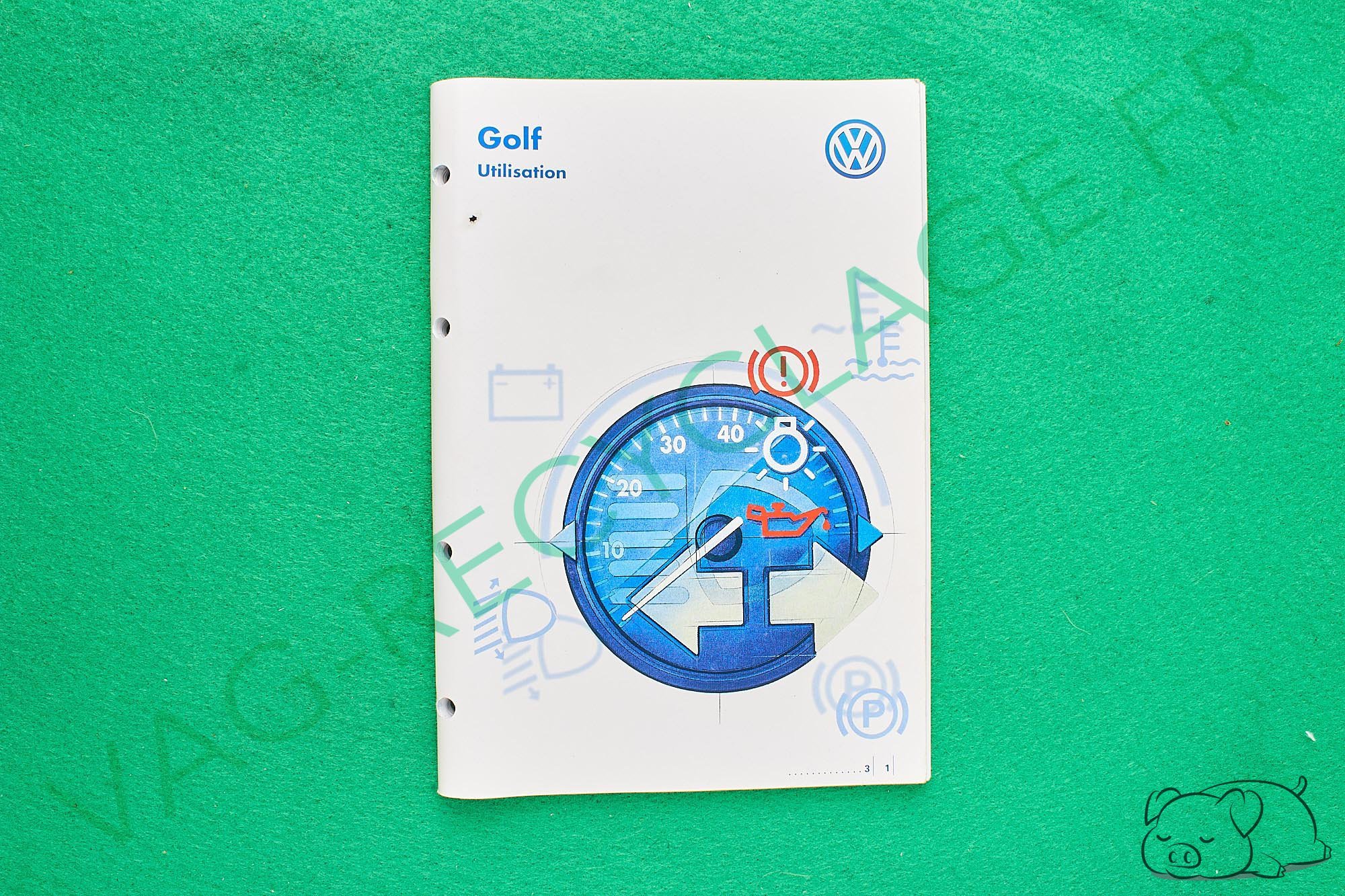 Notice d'utilisation Golf 4 1997 - Image 1