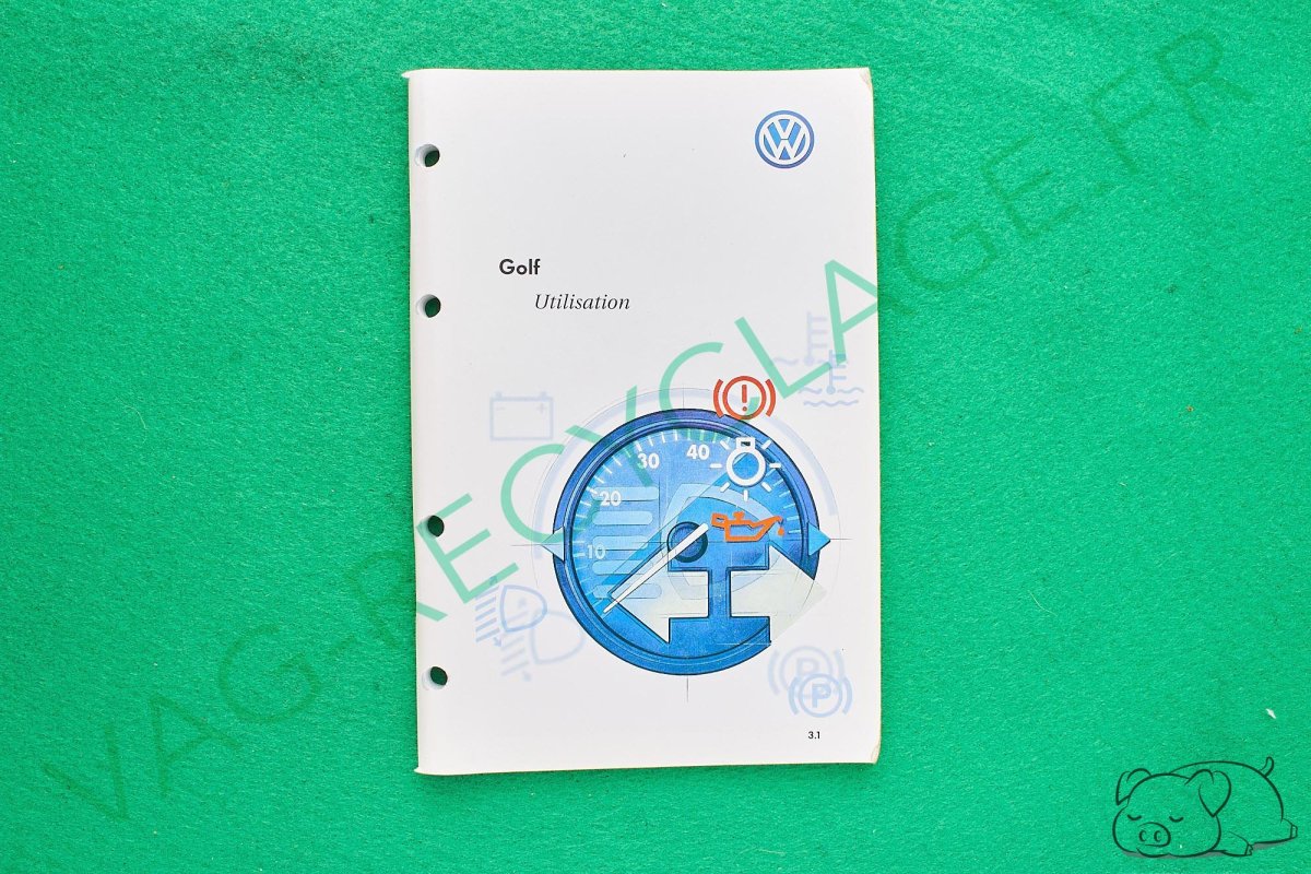 Notice d'utilisation Golf 4 1999 - Image 1