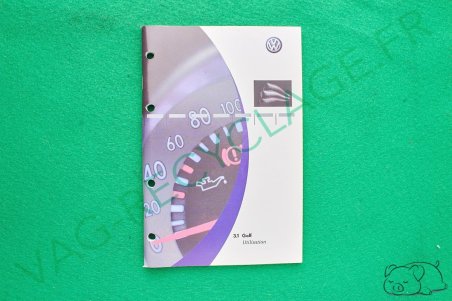 Notice d'utilisation Golf 4 2002 - Image 1