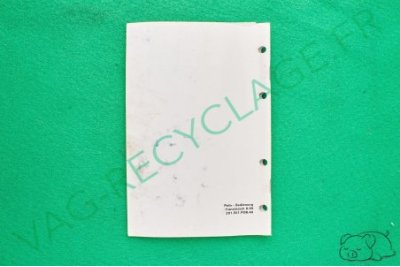 Notice d'utilisation Polo 3 Phase 2 6N2 1999 - Image 1