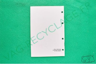 Notice d'utilisation Polo 3 Phase 2 6N2 2000 - Image 1