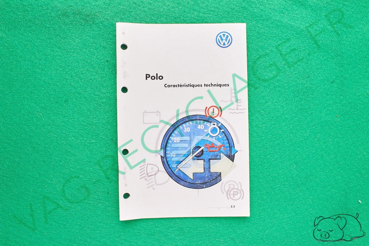 Caractéristiques techniques Polo 3 Phase 2 6N2 2000 - Image 1