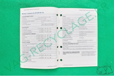 Caractéristiques techniques Polo 3 Phase 2 6N2 2000 - Image 3