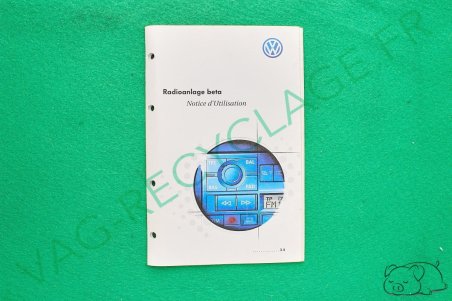 Notice d'utilisation Autoradio Beta Volkswagen 9945568AQ40 - Image 1
