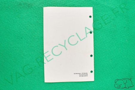 Notice d'utilisation changeur de cd et lecteur de cd Volkswagen - Image 2