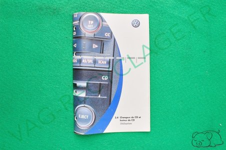 Notice d'utilisation changeur de cd et lecteur de cd Volkswagen 221556CDW40 - Image 1