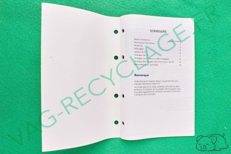 Notice d'utilisation changeur de cd et lecteur de cd Volkswagen 221556CDW40 - Image 3