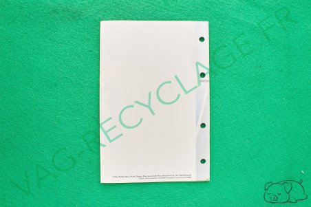 Plan d'entretien New Beetle Bora Passat Sharan Polo Golf Break Vierge - Image 2