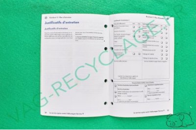 Plan d'entretien New Beetle Bora Passat Sharan Polo Golf Break Vierge - Image 4