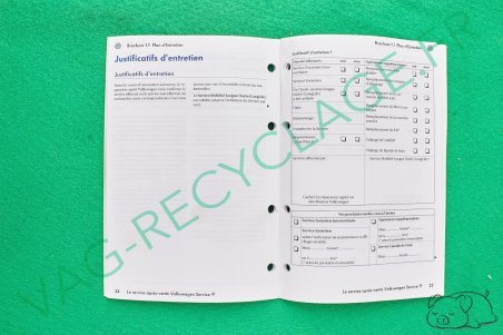 Plan d'entretien New Beetle Bora Passat Sharan Polo Golf Break Vierge - Image 4