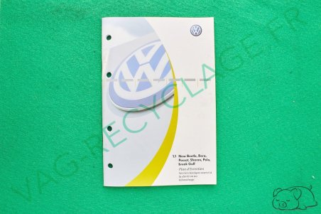 Plan d'entretien New Beetle Bora Passat Sharan Polo Golf Break Vierge 242553LLS4 - Image 1