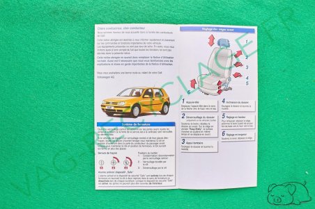 Notice abrégée Golf 4 Golf 4 break 9915521JK40 - Image 3