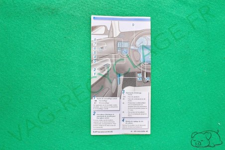 Notice abrégée Golf 4 Golf 4 break 231552GOK40 - Image 2