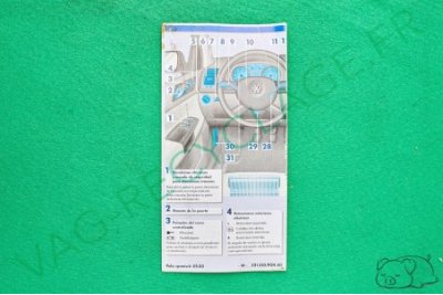 Notice abrégée Polo 4 9N 231552POK60 en espagnol - Image 1