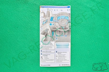 Notice abrégée Polo 4 9N 231552POK60 en espagnol - Image 2