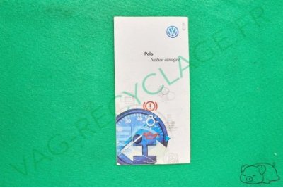 Notice abrégée Polo 3 6N2 201552POK40 - Image 1