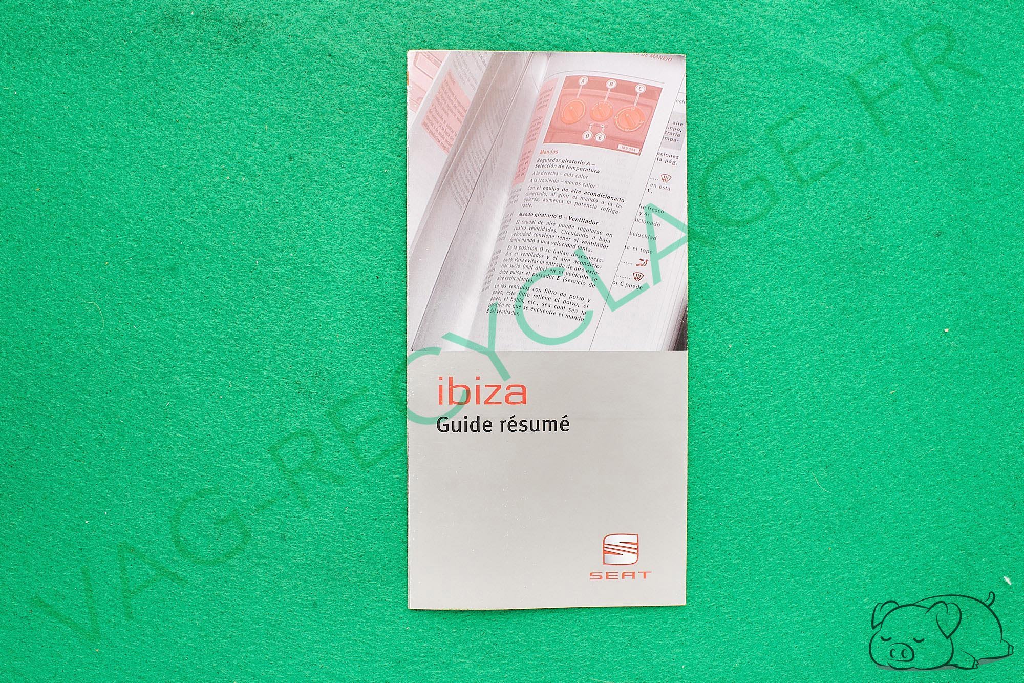 Notice abrégée Seat Ibiza 4 6L6012155S - Image 1