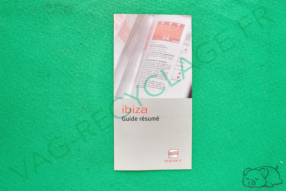 Notice abrégée Seat Ibiza 4 6L6012155S - Image 1