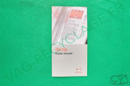 Notice abrégée Seat Ibiza 4 6L6012155S - Image 1