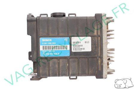 Calculateur moteur Bosch 0261200253 030906026A Polo 2 1.0 45cv AAU - Image 1