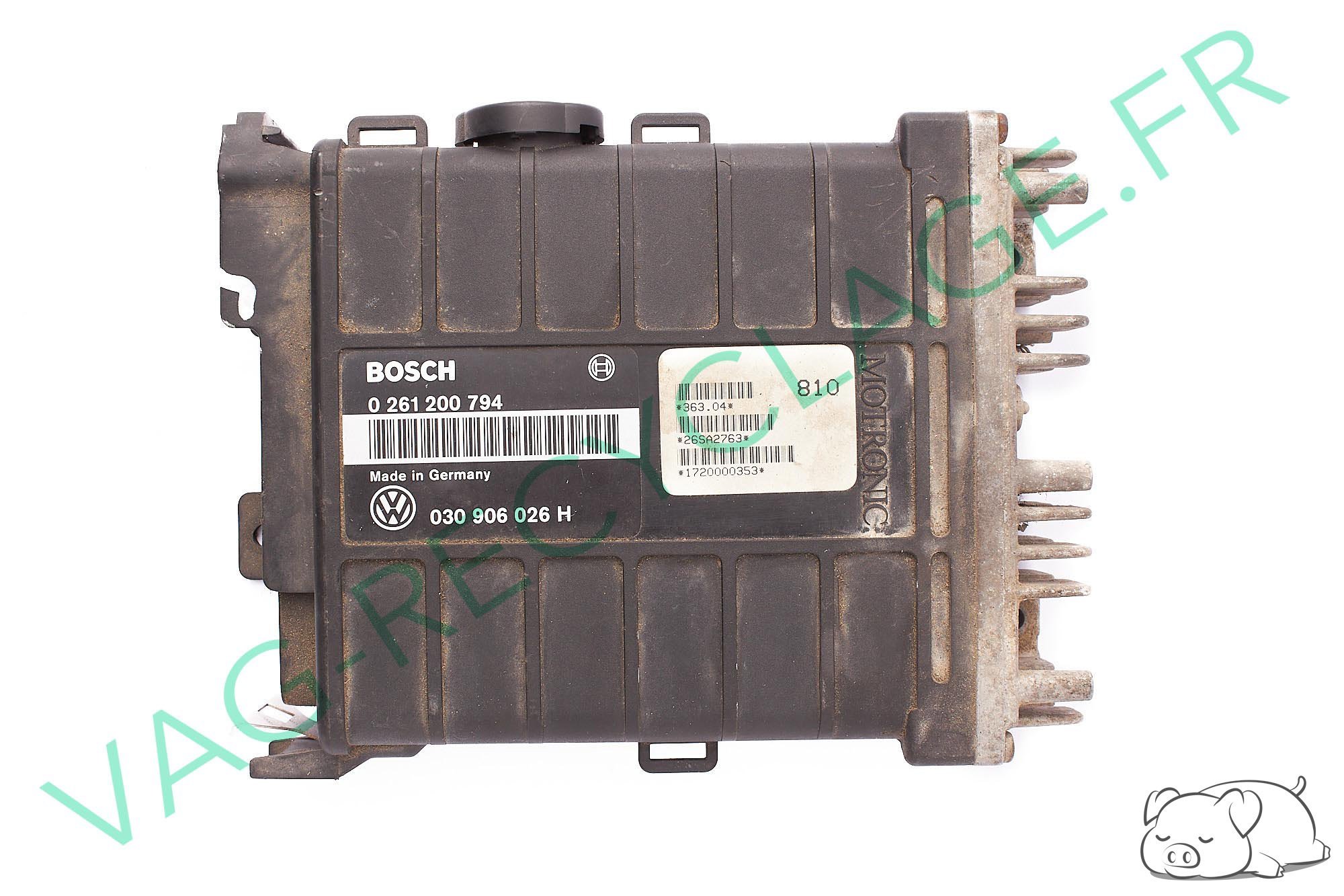 Calculateur moteur Bosch 0261200794 030906026A Polo 2 Phase 2 2F 1.0 45cv AAU - Image 1
