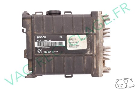 Calculateur moteur Bosch 0261200794 030906026A Polo 2 Phase 2 2F 1.0 45cv AAU - Image 1