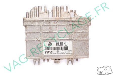 Calculateur moteur Bosch 0261204844 6K0906027J Polo 3 1.4 60cv AEX APQ - Image 1