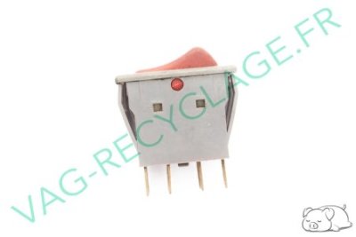 Bouton de warning pour Seat Ibiza 1 gris clair - Image 3