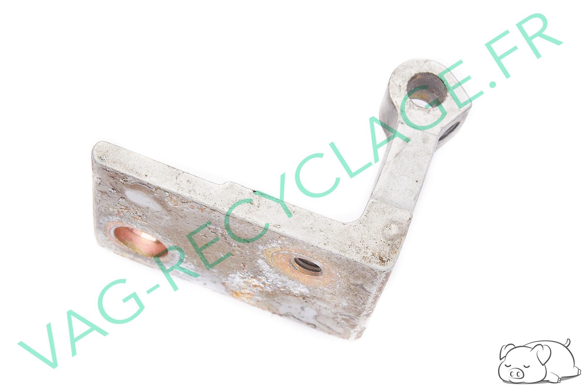 Base charnière supérieure de porte avant gauche Audi A4 B5 8D0831401A - Image 1