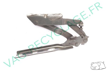 Charnière gauche capot moteur 1K0823301B Golf 5 Gris - Image 1