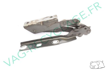 Charnière gauche capot moteur 1K0823301B Golf 5 Gris - Image 3