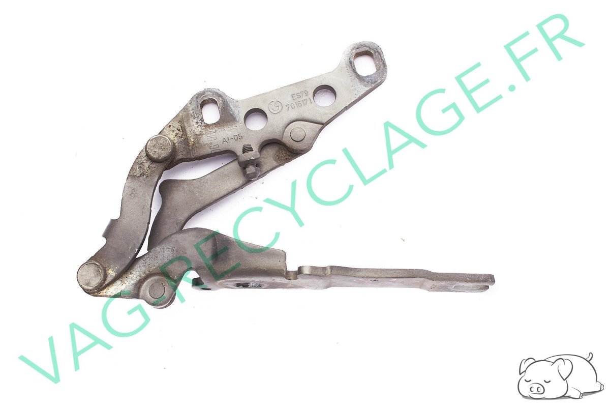 Charnière gauche capot moteur 7016171 Bmw EZ4 E85 E86 peint Stratus Metallic - Image 1